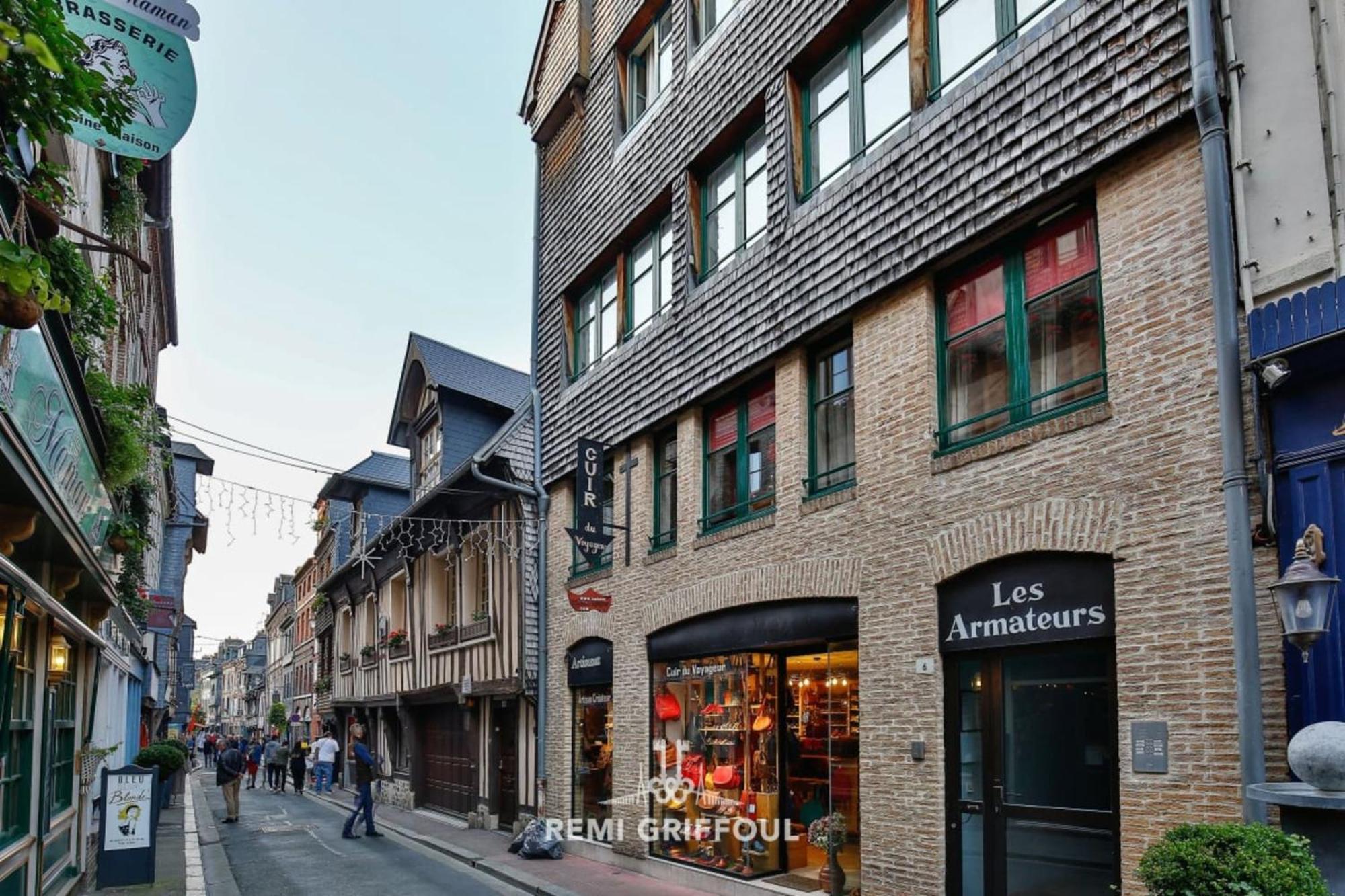 Les Armateurs Charming Gem In The City Center Private Parking 2 Guest أونفلور المظهر الخارجي الصورة